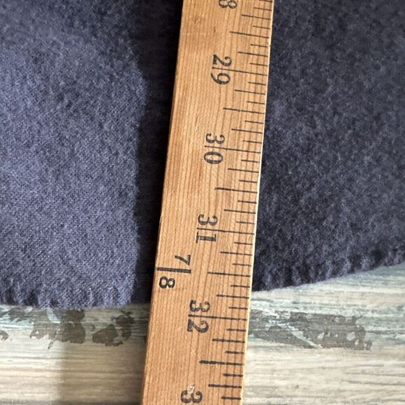 King Size Mens 3XB Big Gray Flannel Work Shirt Long Sleeve Rugged Warm Pockets - Picture 11 of 12